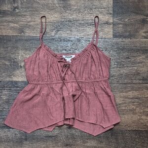 Tilly's Dusty Rose Camisole Top